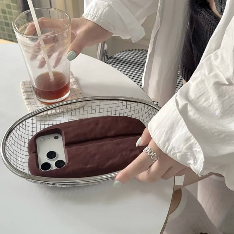 3D Coffee Bean Shaped iPhone Case 3D Coffee Bean Shaped iPhone Case