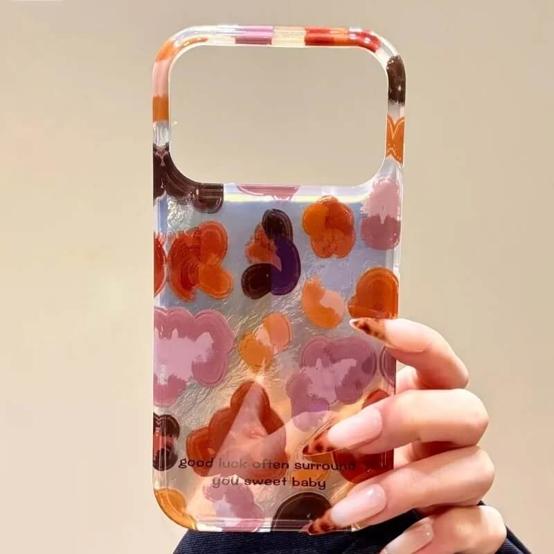 Colorful Abstract Leopard Print iPhone Case Colorful Abstract Leopard Print iPhone Case