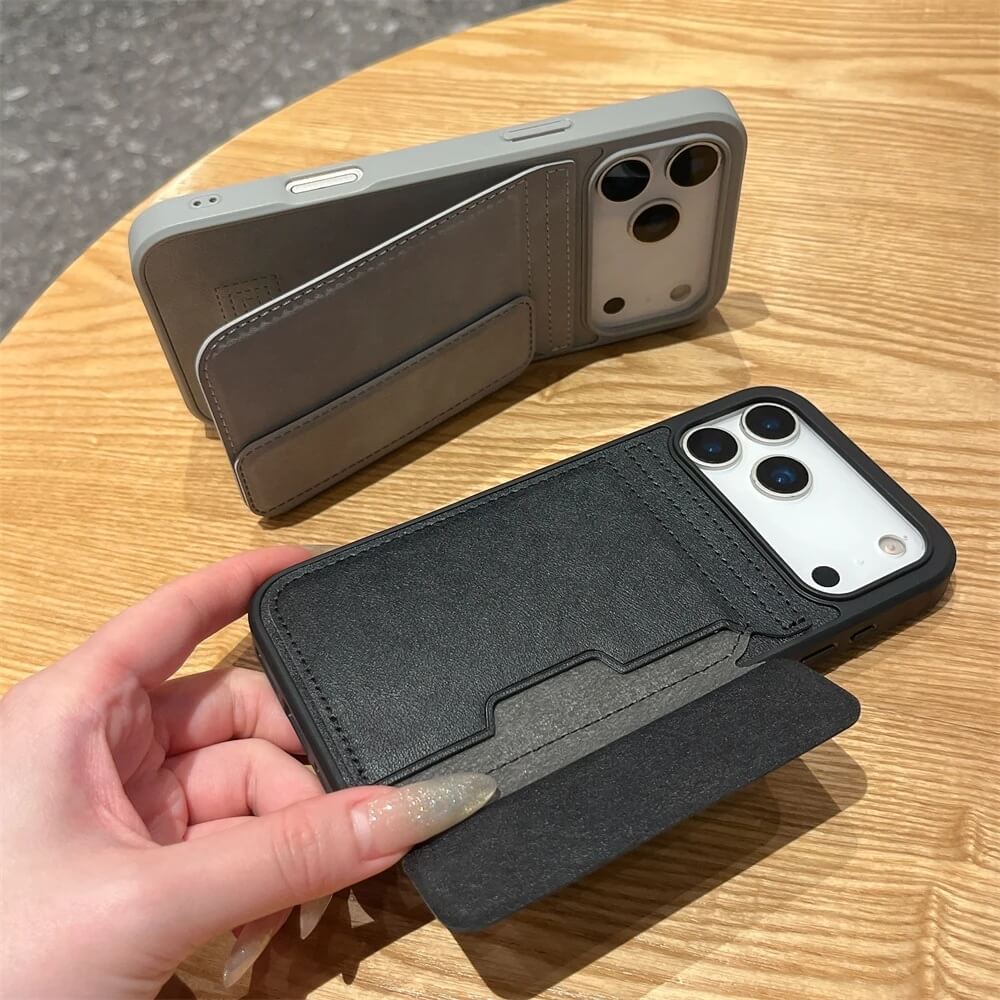 Flip Wallet Stand Case for iPhone 17 Series Flip Wallet Stand Case for iPhone 17 Series