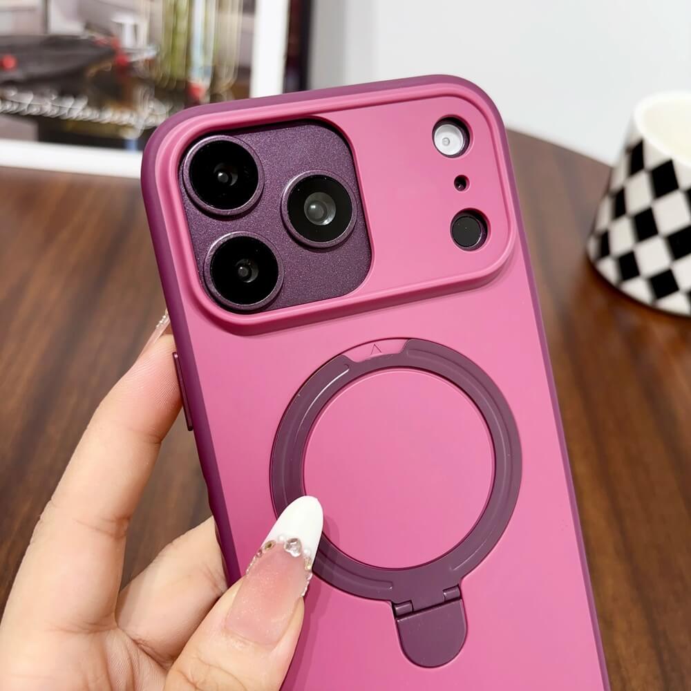 Magnetic Stand iPhone 17 Pro Max Case with Camera Guard Magnetic Stand iPhone 17 Pro Max Case with Camera Guard