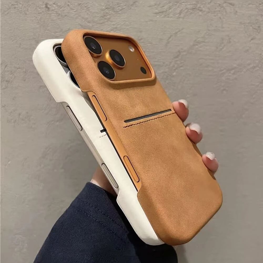 Men's leather Phone Case with Card Holder Men's leather Phone Case with Card Holder