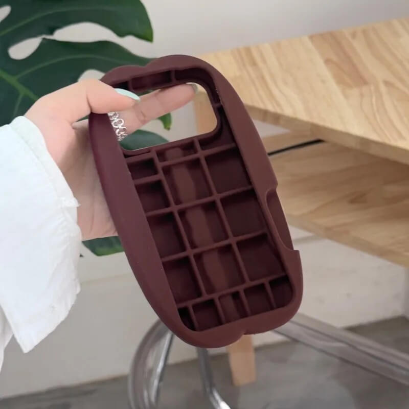 Oversized 3D Coffee Bean Shaped Case Oversized 3D Coffee Bean Shaped Case