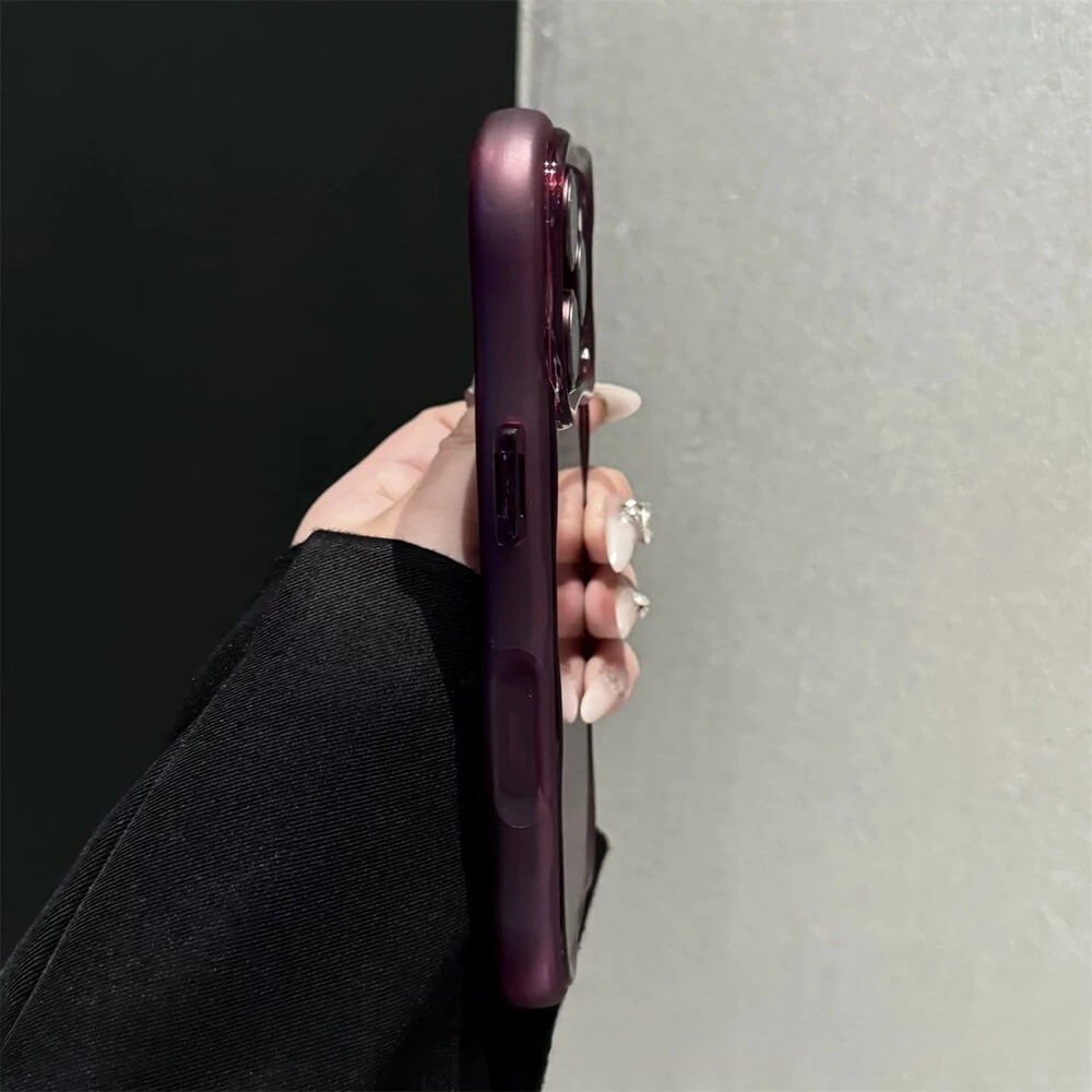 Candy Color Wavy Edge Translucent Case Candy Color Wavy Edge Translucent Case