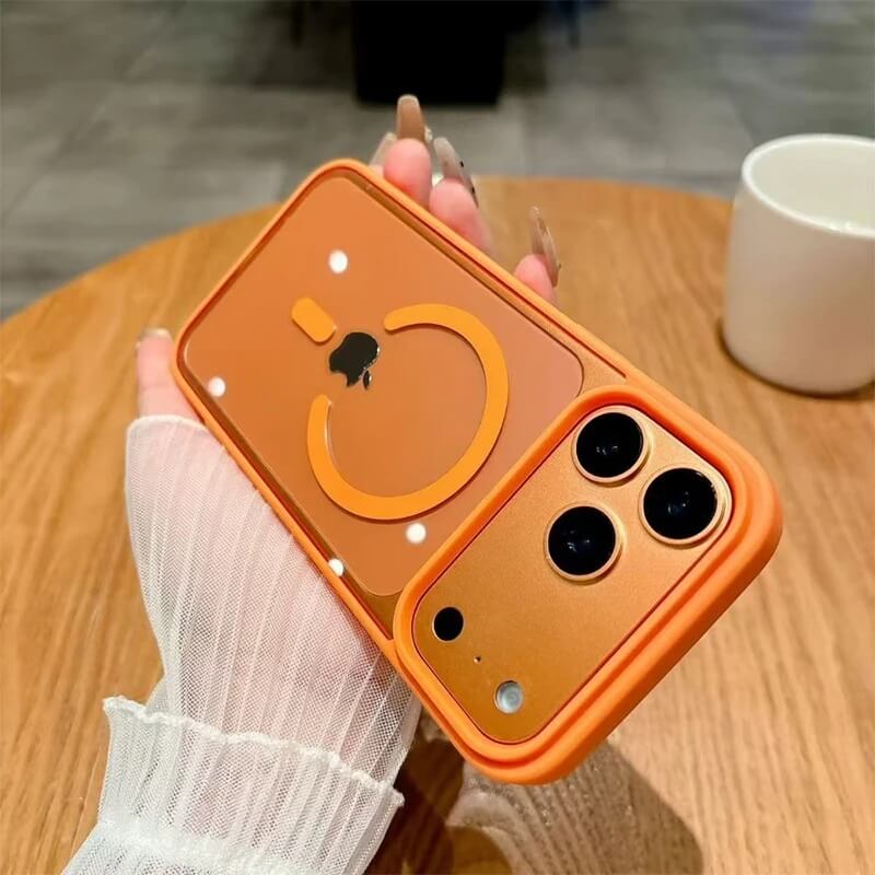 Clear Magnetic Case for Phone 18 Series with Color Frame Clear Magnetic Case for Phone 18 Series with Color Frame