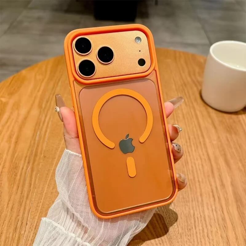Clear Magnetic Case for iPhone 18 Series with Color Frame Clear Magnetic Case for iPhone 18 Series with Color Frame