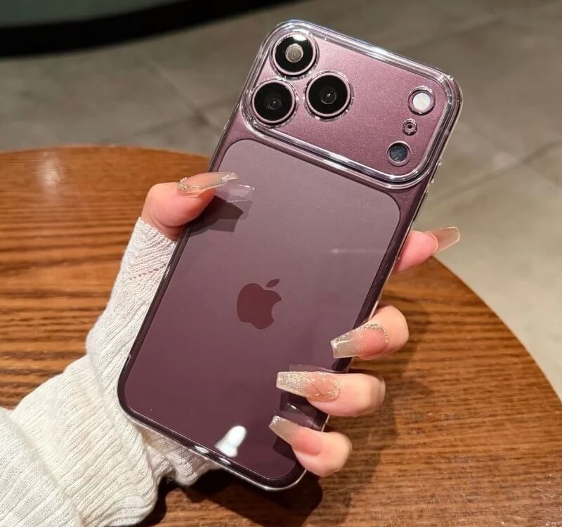 Clear iPhone 18 Pro Max Case with Raised Camera Island Clear iPhone 18 Pro Max Case with Raised Camera Island