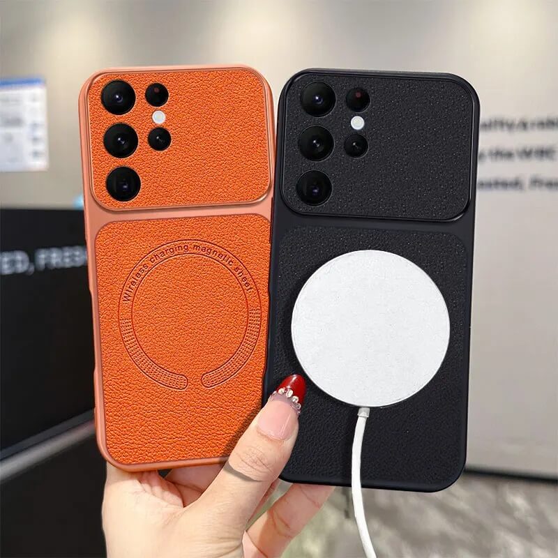 Leather Texture Magnetic Samsung Galaxy Case Leather Texture Magnetic Samsung Galaxy Case