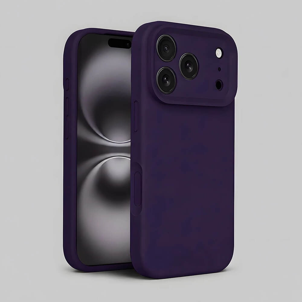 Matte Purple Color iPhone Case Matte Purple Color iPhone Case