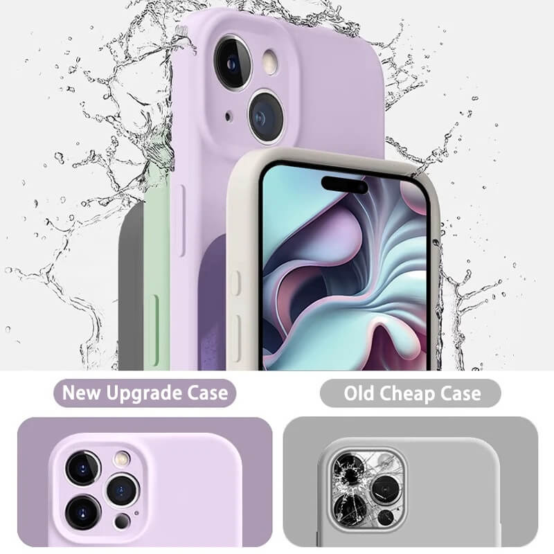 Matte Solid Color iPhone Case with Raised Camera Frame Matte Solid Color iPhone Case with Raised Camera Frame