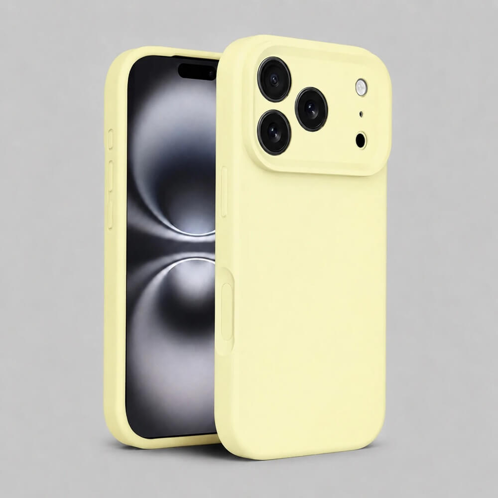 Matte Yellow Color iPhone Case Matte Yellow Color iPhone Case